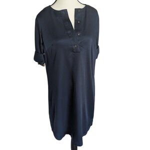 Ann Taylor Navy Popover Shirt Dress – Size Small (NWT)